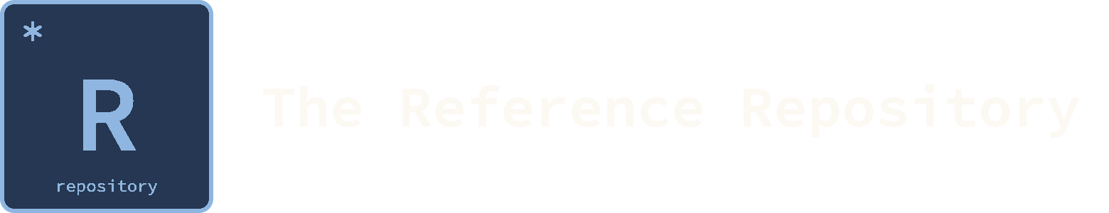 The Reference Repository